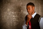 Student at high school in Lusaka, Zambia